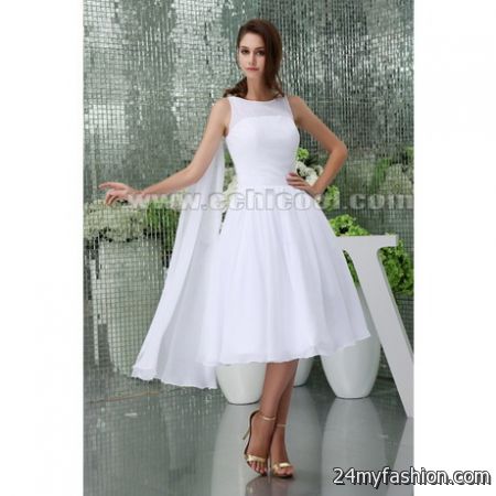 Semi formal white dresses review