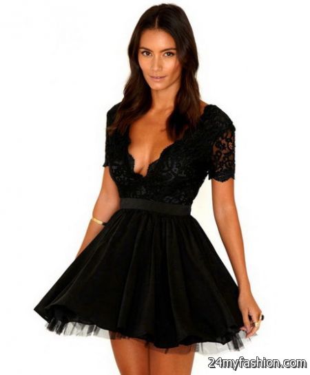 Sexy short black dresses review