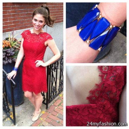 Shoshanna lace dress review