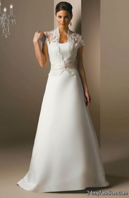 Simple elegant wedding gowns