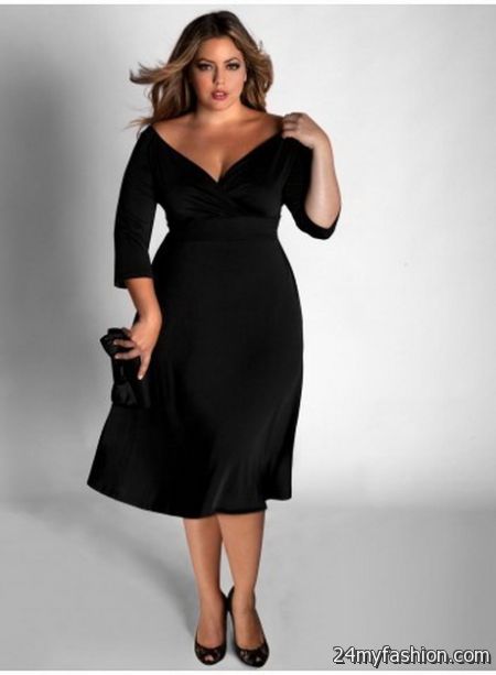 Slimming black dress review