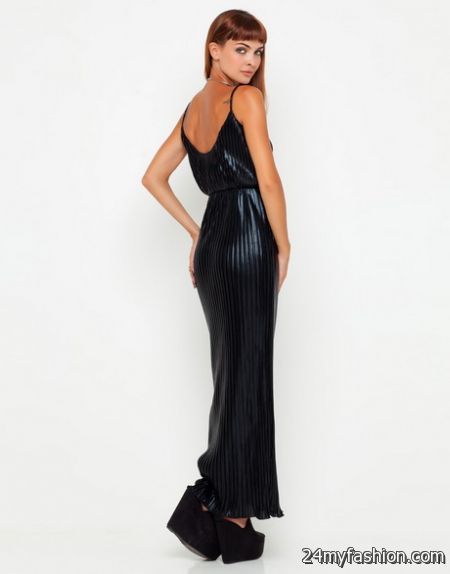 Slinky black dress review