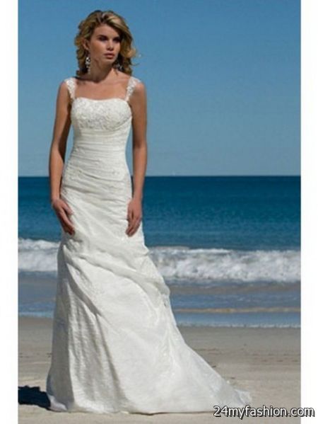 Summer beach wedding dress review