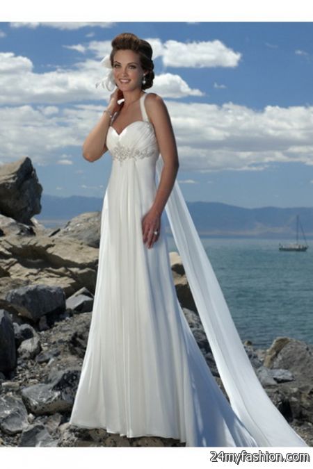 Summer beach wedding dress review