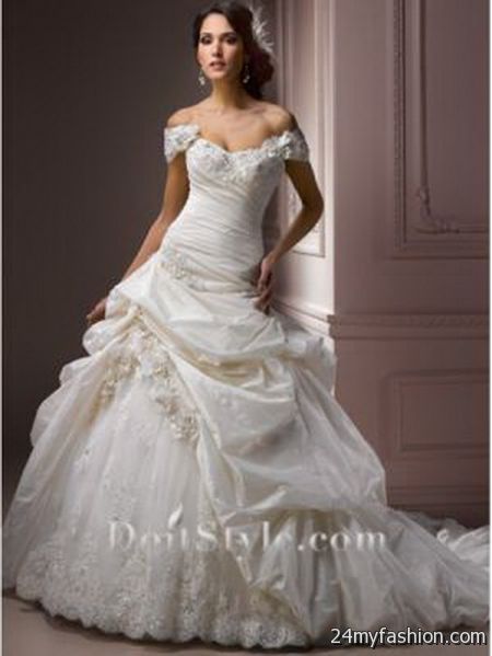 Taffeta wedding gowns