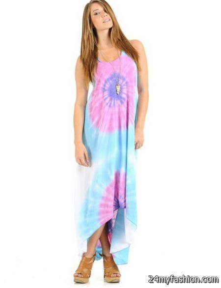 Tie dyed maxi dresses review