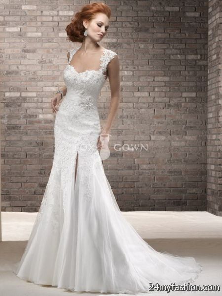 Wedding gowns with cap sleeves review