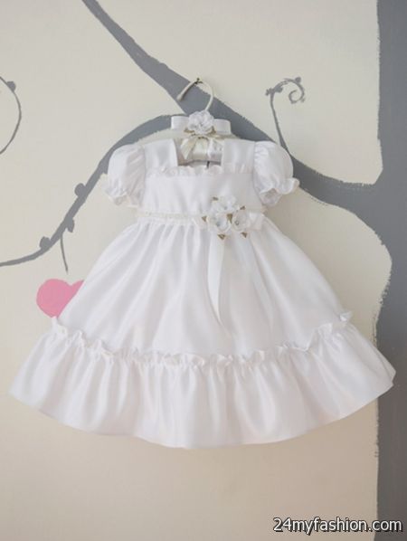 White dresses for baby girls