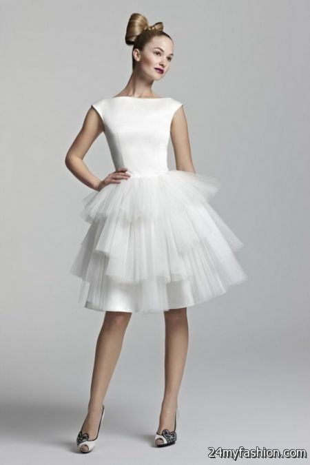 White reception dresses review
