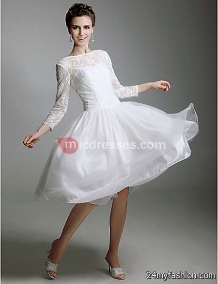 White reception dresses review
