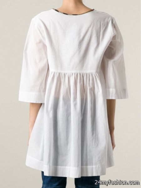 White smock dress review