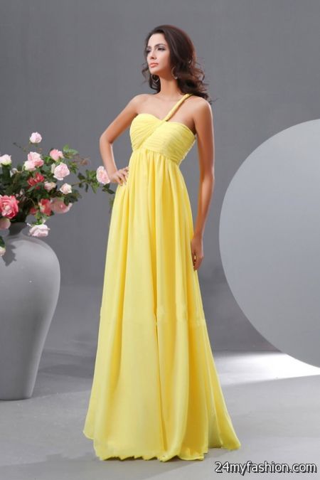 Yellow bridesmaid dress review
