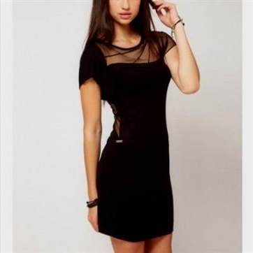 black short dress casual