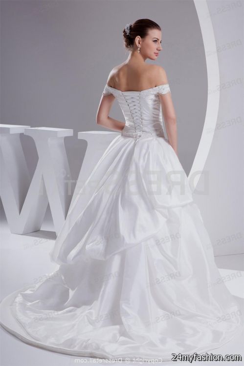 corset back ball gown wedding dress review