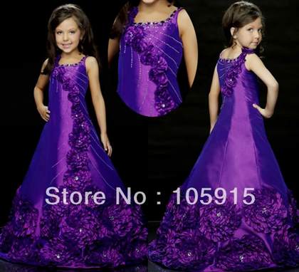 cute purple dresses for kids