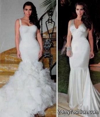 kim kardashian wedding dress 3