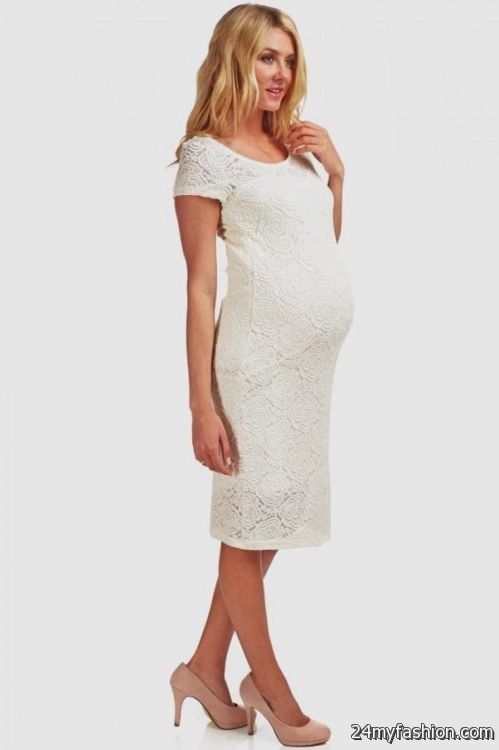 lace maternity dress