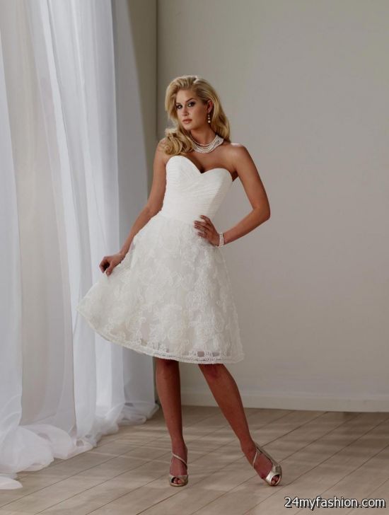 lace short wedding dress review