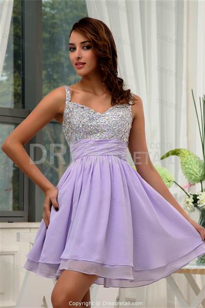 lavender homecoming dresses with straps