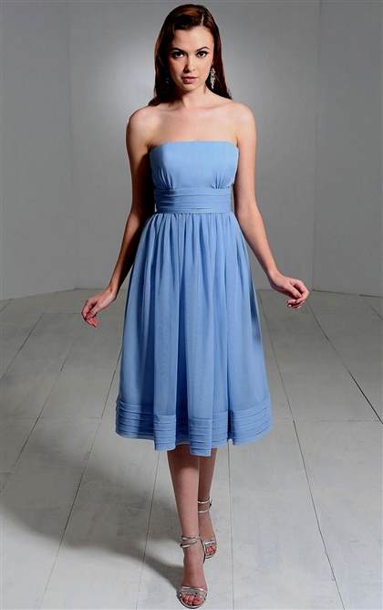 light blue casual dress