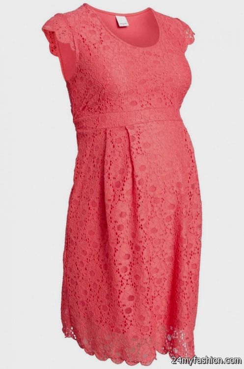 pink lace maternity dresses review