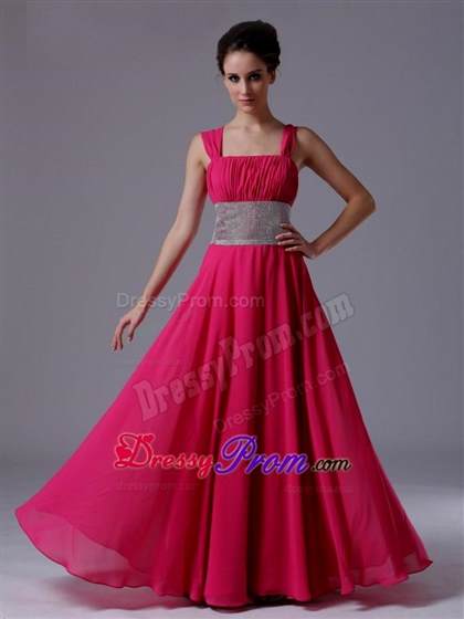 pink prom dresses with straps