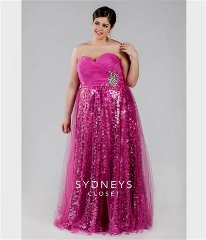 pink sparkly prom dress