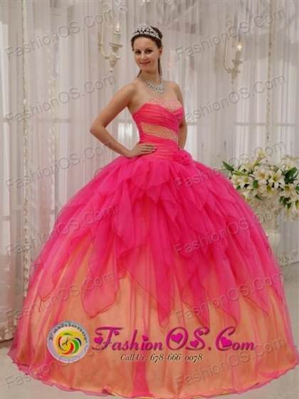 pink sweet 16 dresses