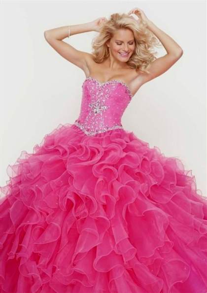 pink sweet 16 dresses