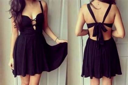 pretty black dresses tumblr