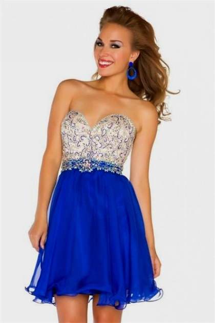 royal blue dresses for homecoming