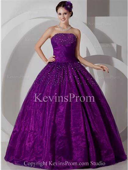 royal purple short dresses