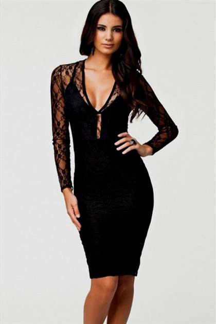 sexy black lace dresses