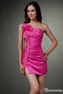 short tight pink dresses