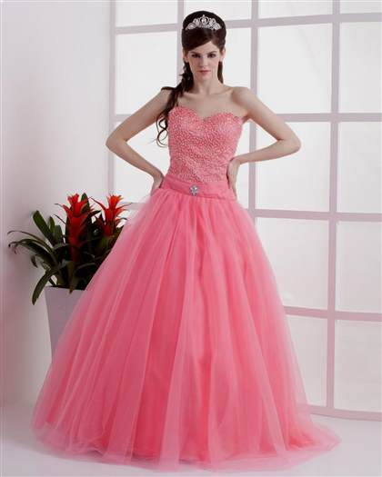 wedding dresses sweetheart neckline princess ball gown pink