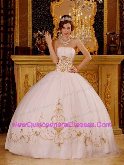 white quinceanera dresses with blue diamonds