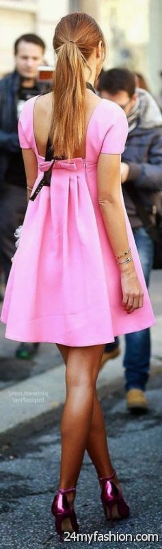 10 Cute Pink Dresses 2019-2020