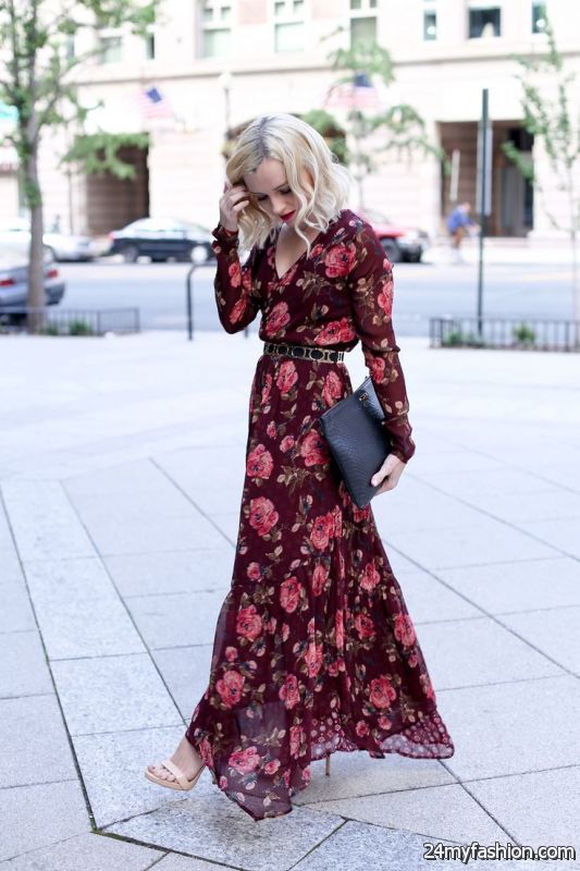 15 Ways To Style Your Maxi Dresses For Fall 2019-2020