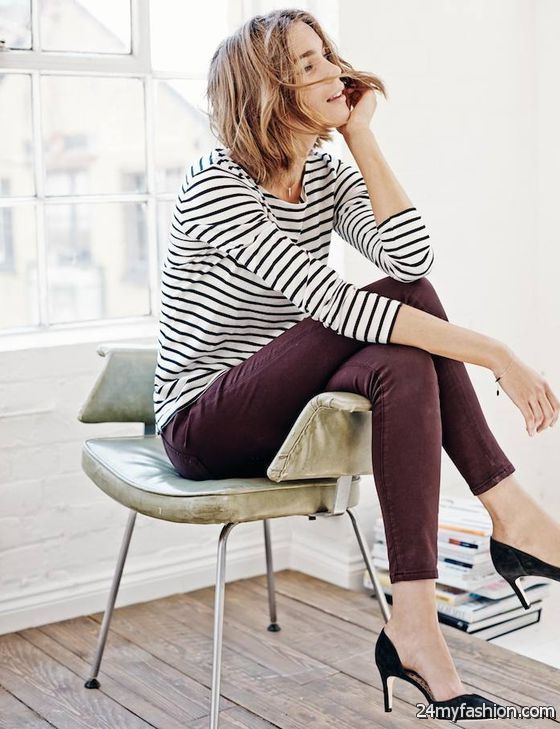 20 Ways To Style A Striped Shirt 2019-2020