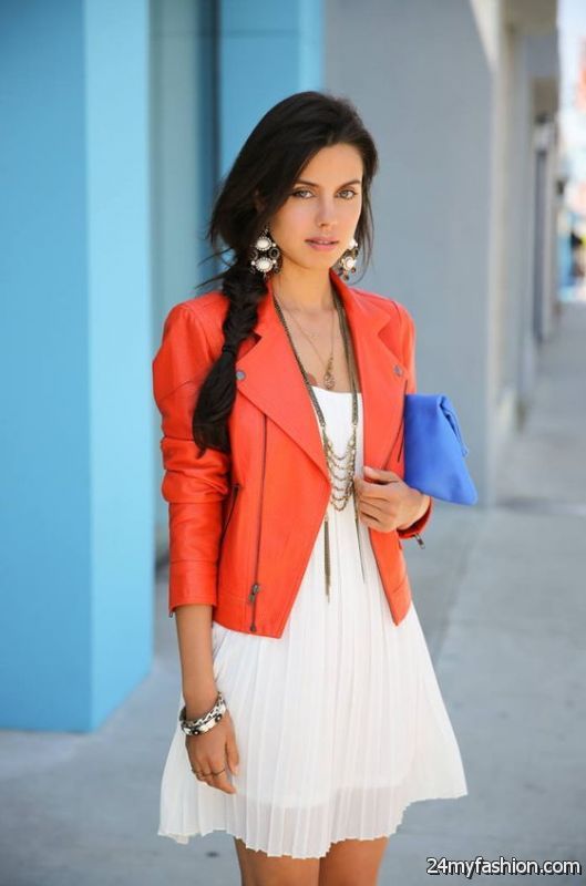 Colored Leather Jackets For Women 2019-2020