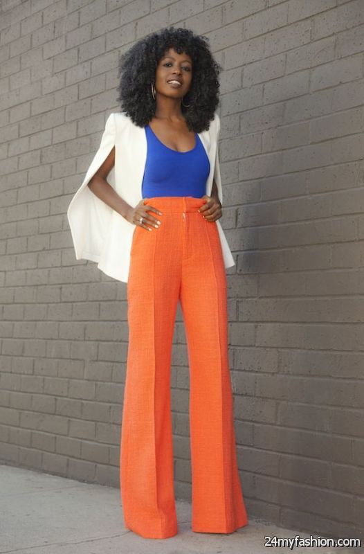 Cool Women’s Outfit Ideas With Bright Colors 2019-2020