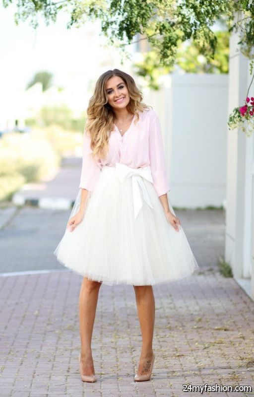 Different Ways To Style Tulle Skirts 2019-2020