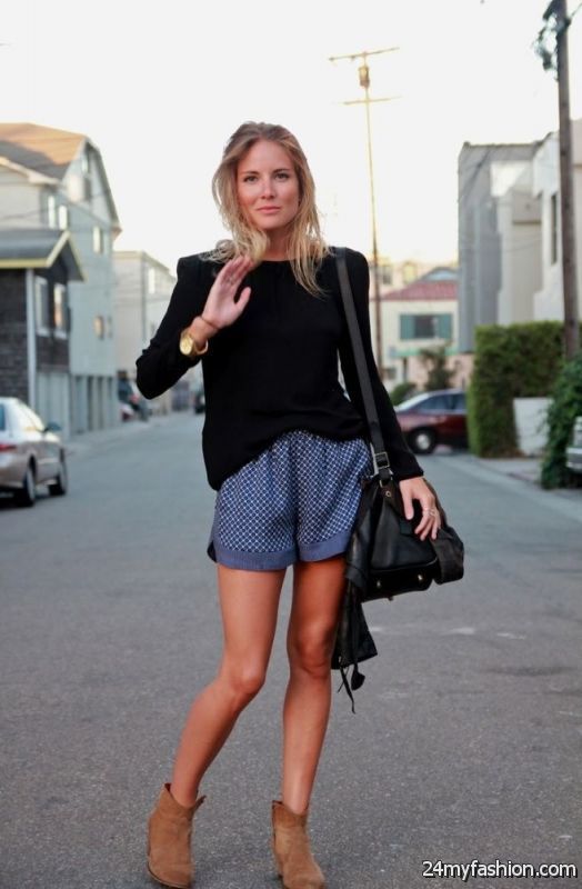 Fancy Outfit Ideas With Shorts 2019-2020