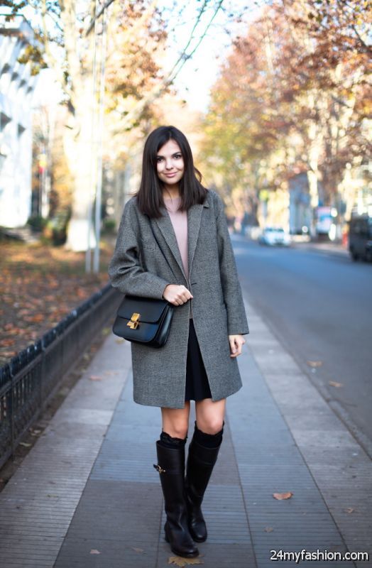 Grey Coat Outfit Ideas to Copy Now 2019-2020