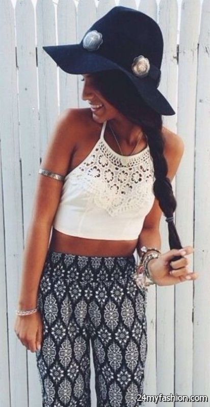 Hottest Tops, Crop Tops And Blouses - 20 Outfit Ideas 2019-2020