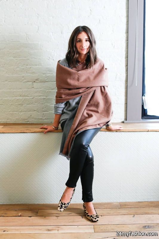 How To Style Oversized Scarves For Women 2019-2020