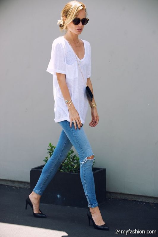 How To Style Ripped Skinny Jeans 2019-2020