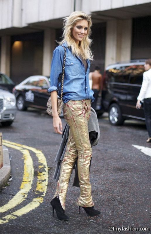 How To Style: Sequin and Metallic Pants 2019-2020
