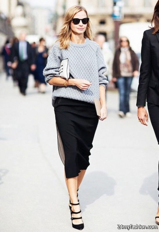 How To Style Tea Length Pencil Skirts 2019-2020