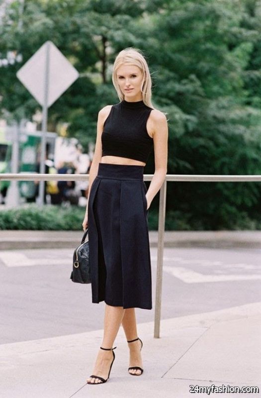 How To Wear A Black Skirt 2019-2020